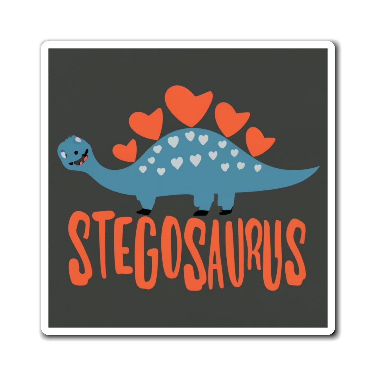 Stegosaurus Sweet Talker: Loving Dino Magnet