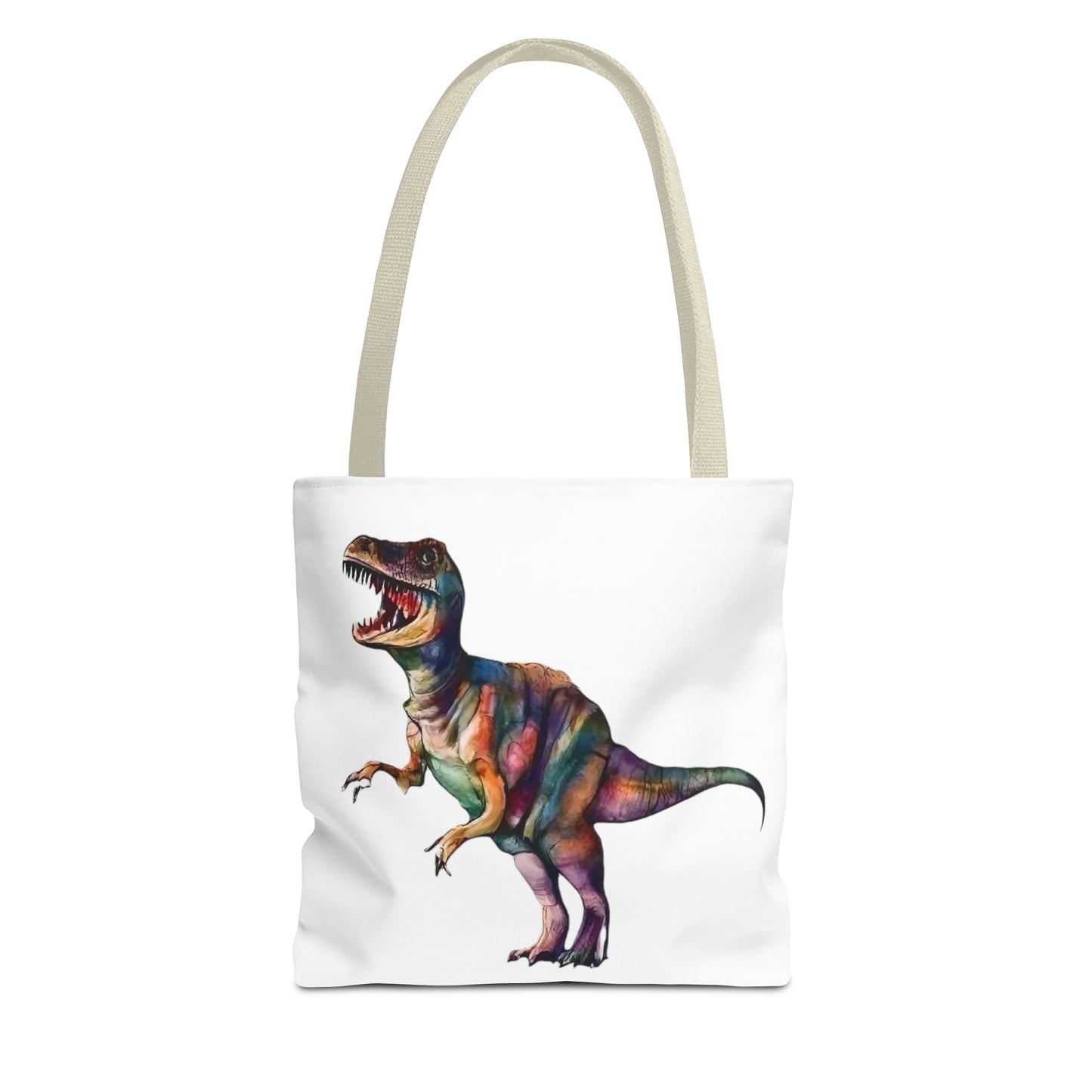 T-Rex Fusion of Art and Style: Tote Bag