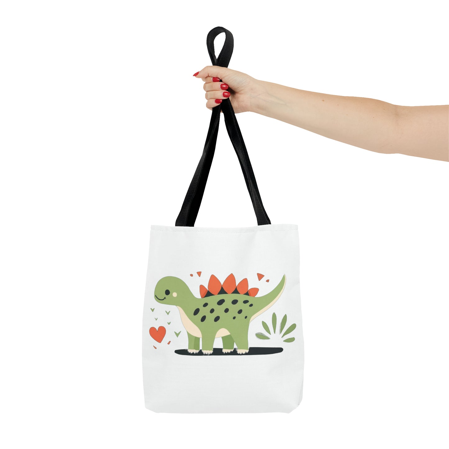 Stegosaurus Hugs: Adorable Tote Bag