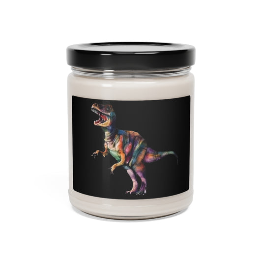 T-Rex Fusion of Art and Style: Scented Soy Candle, 9oz