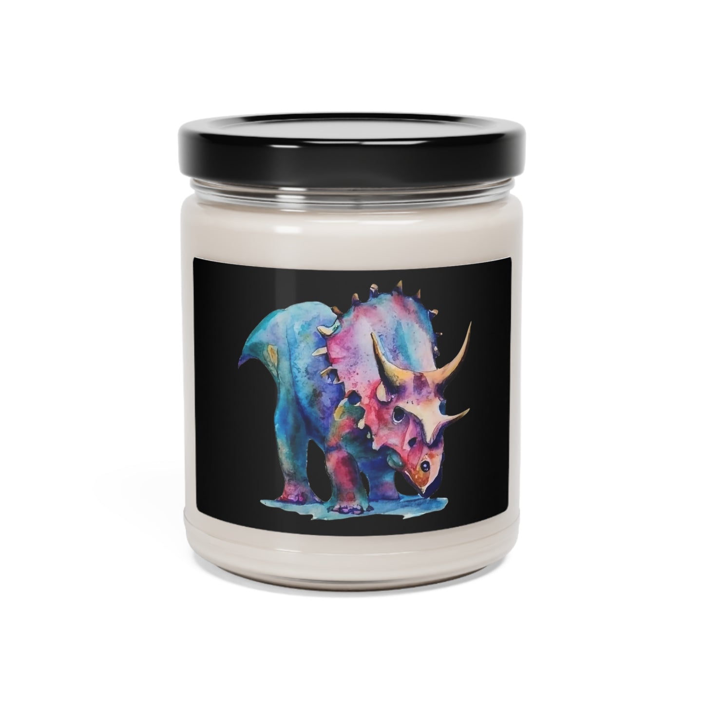 Triceratops Splendor: Scented Soy Candle, 9oz