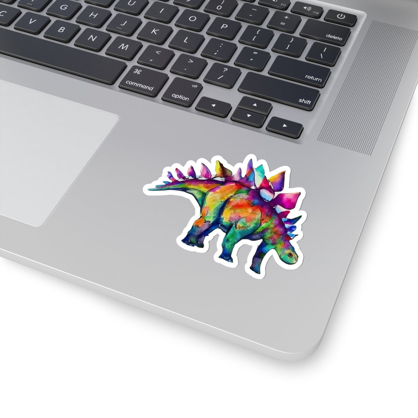 Punk Stegosaurus: Kiss Cut Sticker