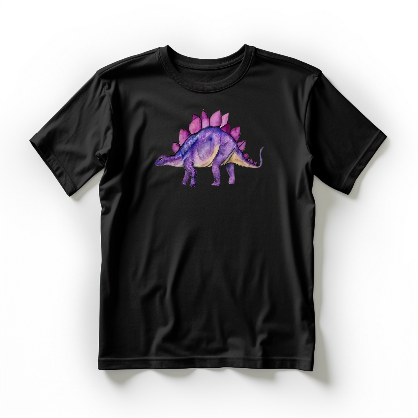 Dreamy Lavender Stegosaurus: Unisex T-Shirt