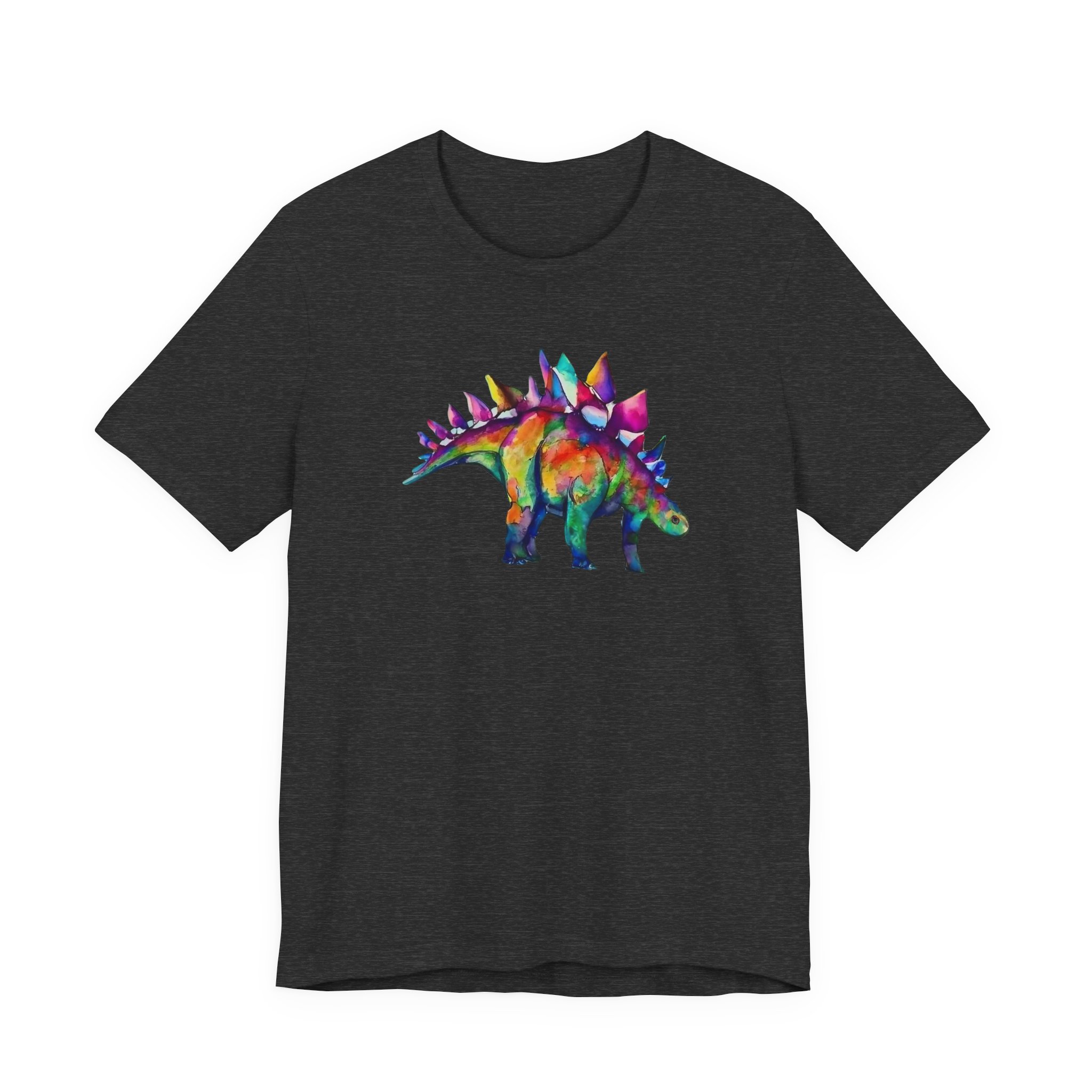 Punk Stegosaurus: Unisex T-Shirt - Image 11