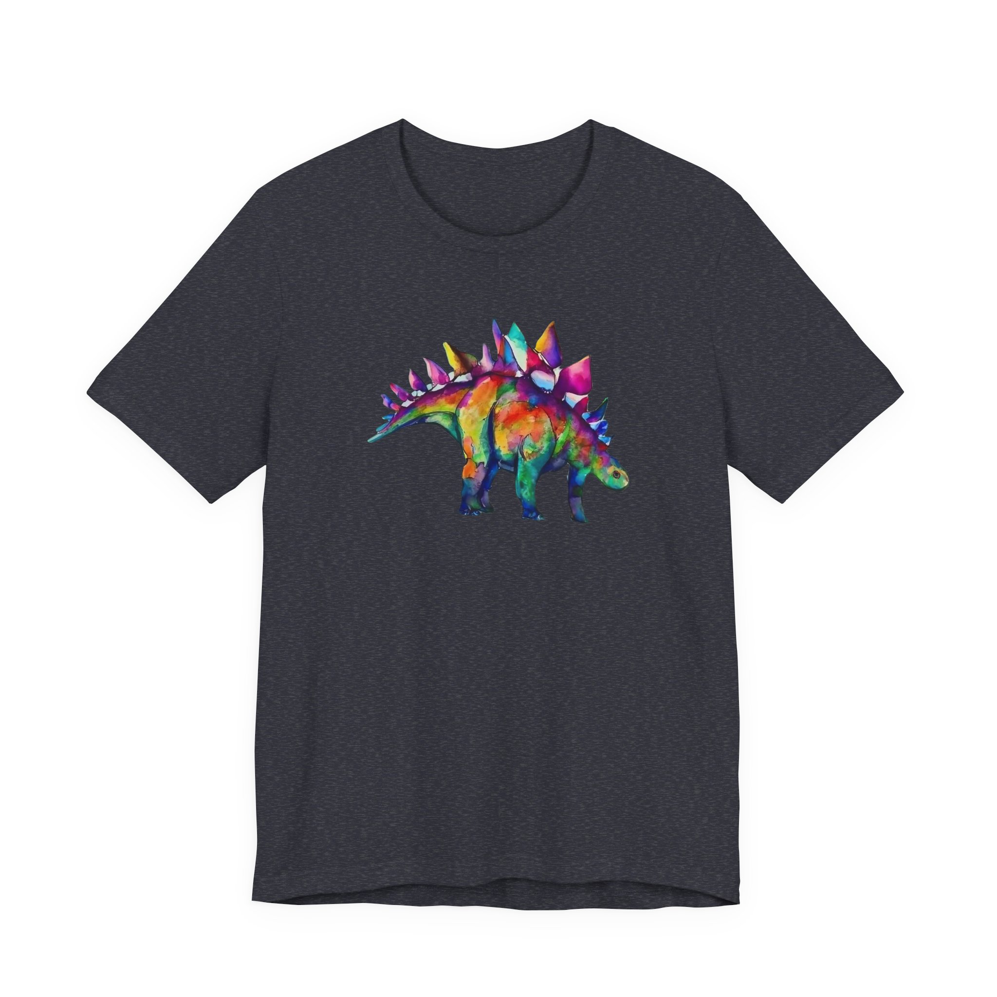 Punk Stegosaurus: Unisex T-Shirt - Image 15