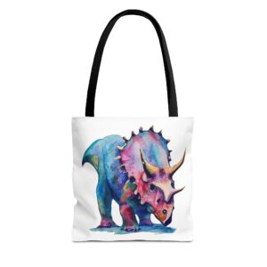 Triceratops Splendor: Tote Bag