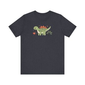 Stegosaurus Hugs: Unisex T-Shirt