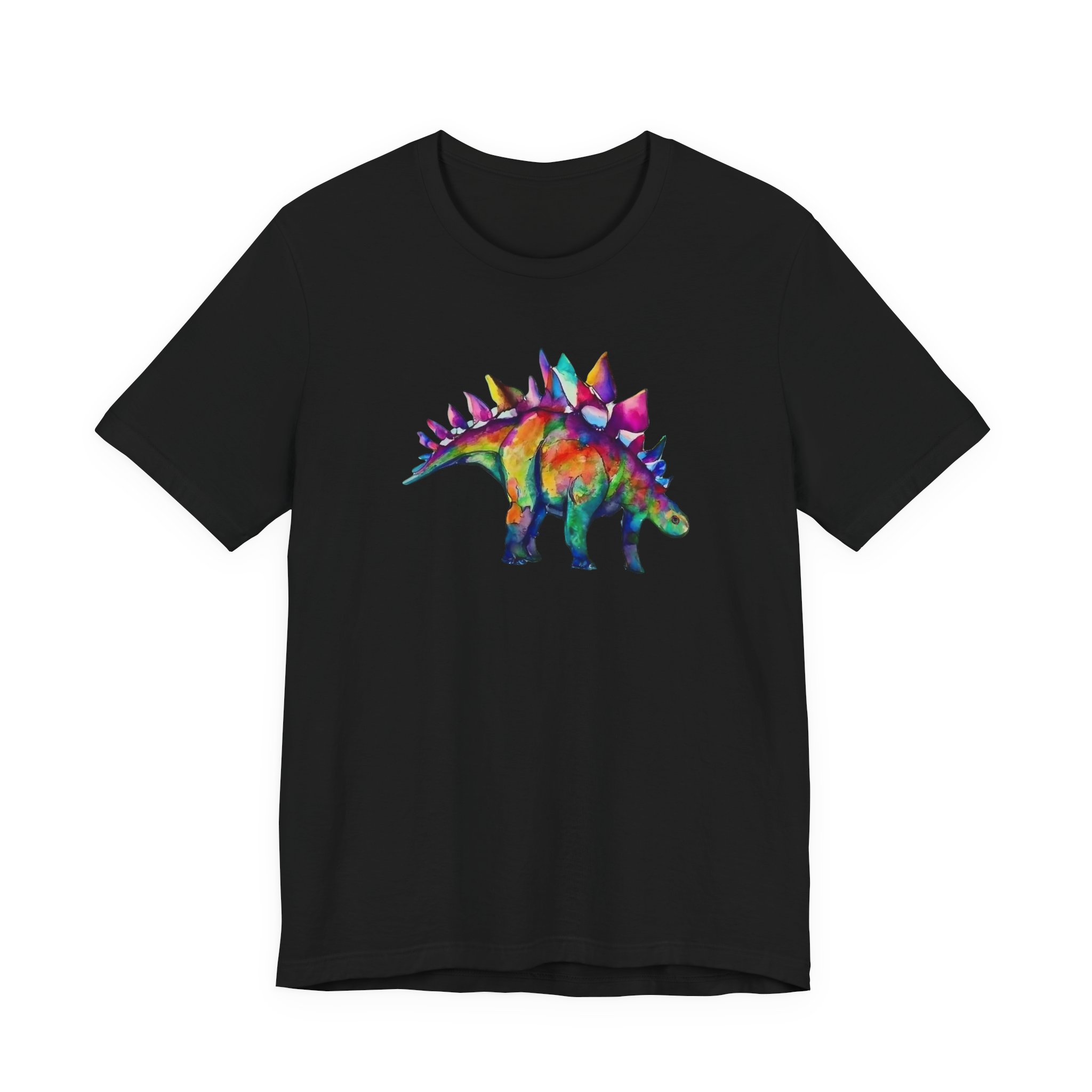 Punk Stegosaurus: Unisex T-Shirt