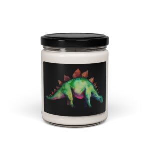 Stegosaurus Resurgence: Scented Soy Candle, 9oz; Dinosaur Candle